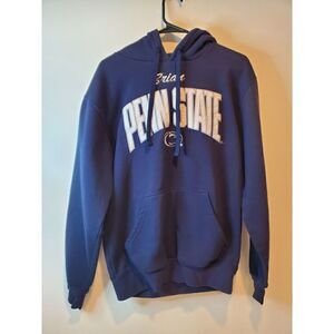 Penn State Nittany Lions Hoodie Pullover Hooded Sweatshirt Navy Champion Men's M